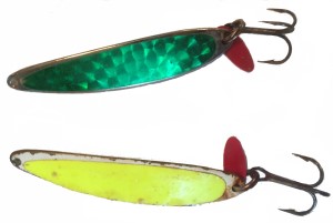 Walleye ice fishing lures