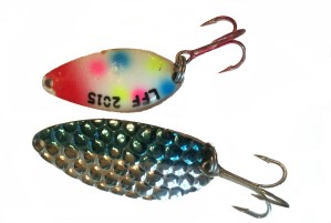 Walleye ice fishing lures